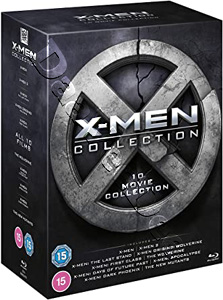 X-Men 10 Movie Collection | X-Men / X-Men 2 |X2 / X-Men: The Last Stand / X-Men Origins: Wolverine / X-Men: First Class / The Wolverine / X-Men: Days of Future Past / X-Men: Apocalypse / Dark Phoenix / The New Mutants  |   Blu-Ray